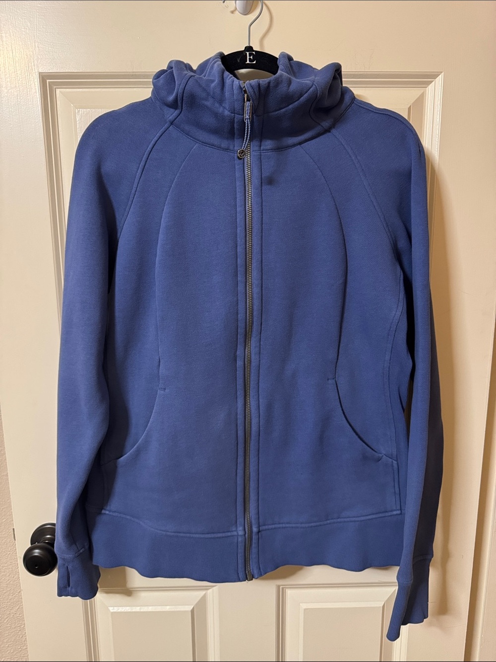 lululemon athletica Full-Zip Hooded Sweatshirt in Oasis Blue